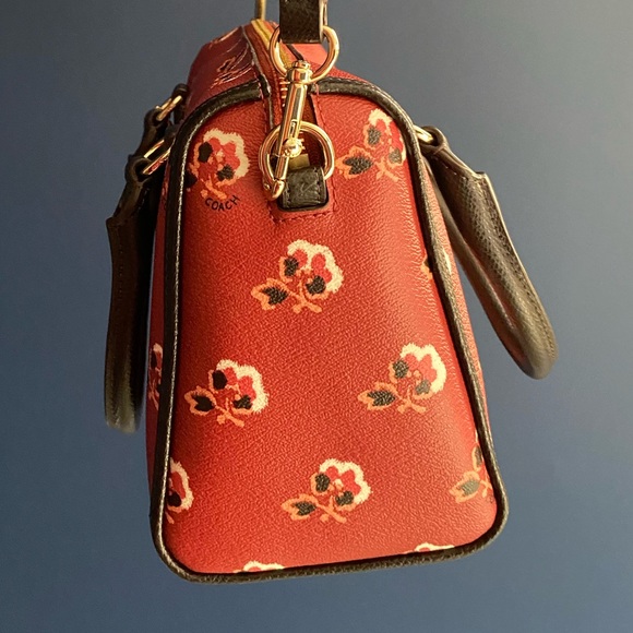 COACH BENNETT SATCHEL IN BRAMBLE ROSE F36203 - Picture 6 of 8